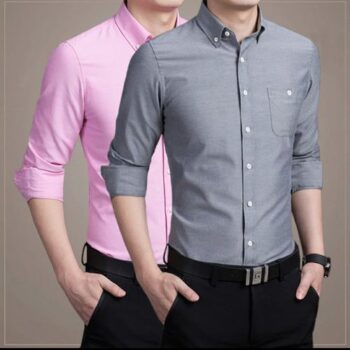 Cerrbelos Long Sleeve Shirt - 2 Pack Multicolour